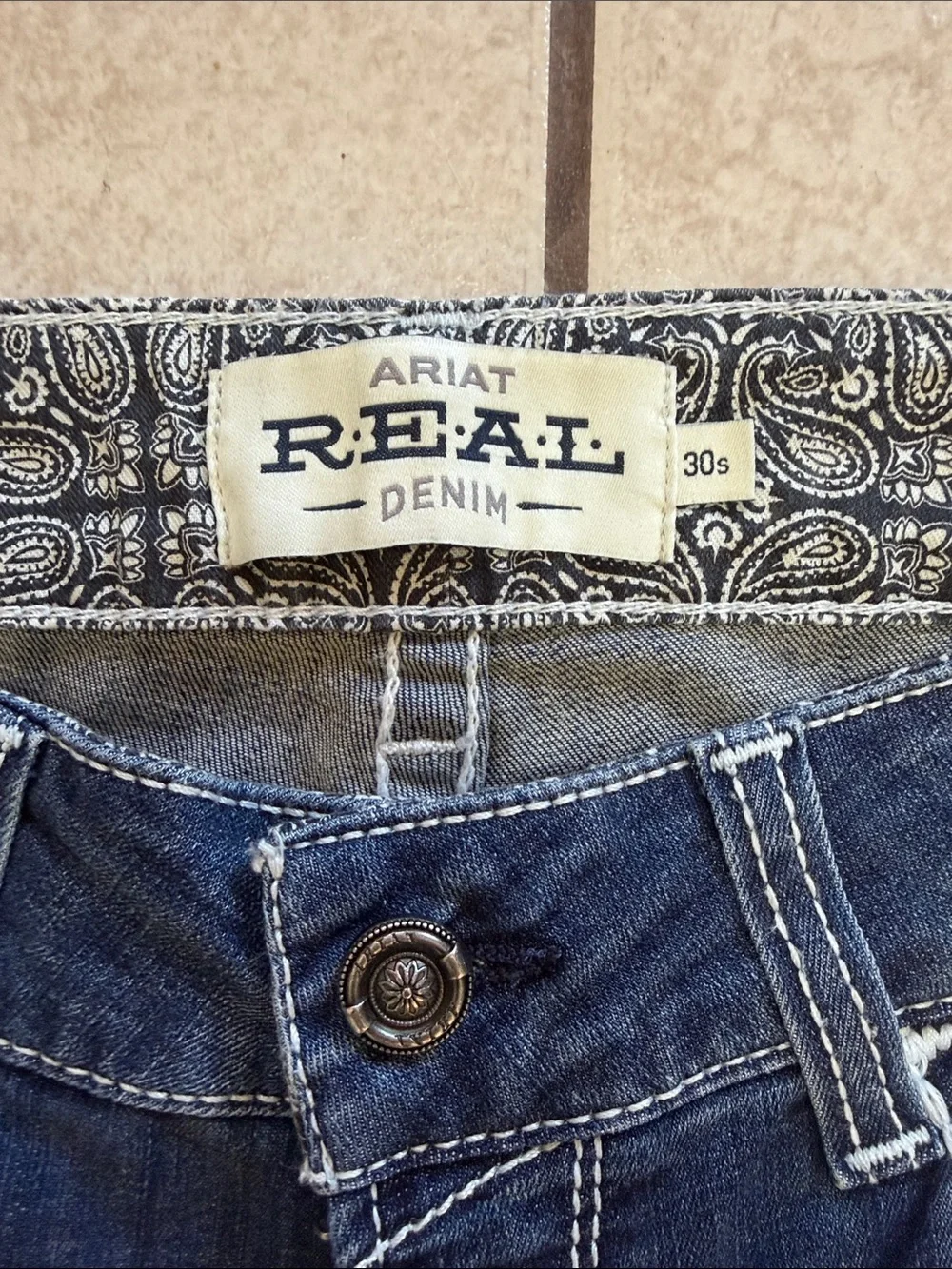 Ariat Dark Blue Flare Jeans